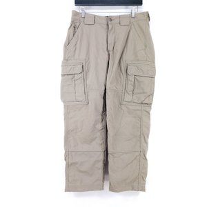 Duluth Trading Cargo Pants Men's Size Medium x 28 Tan Gusseted